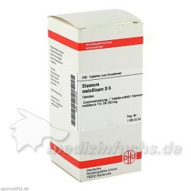 STANNUM MET D 6, 200 ST – PZN 2123379 из Германии