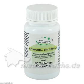Spirulina/Chlorella, 60 ST – PZN 2165142 из Германии