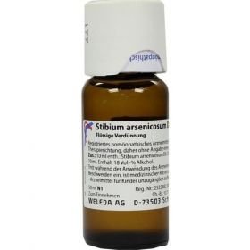 STIBIUM ARSENICOSUM D 8, 50 ML – PZN 2436121 из Германии