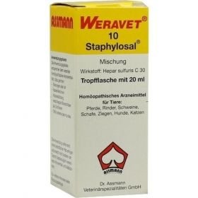STAPHYLOSAL 10 Tropfen vet., 20 ML – PZN 2538583 из Германии