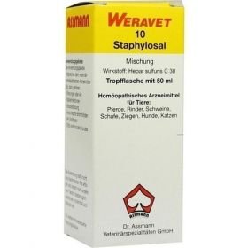 STAPHYLOSAL 10 Tropfen vet., 50 ML – PZN 2538608 из Германии