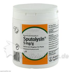 SPUTOLYSIN Pulver f.Pferde, 420 G – PZN 2764397 из Германии