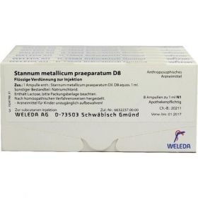STANNUM MET PRAEP D 8, 48X1 ML – PZN 2820233 из Германии