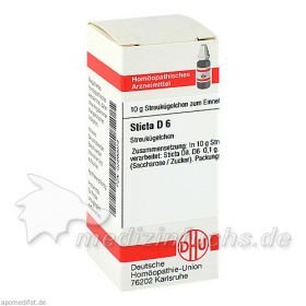 STICTA D 6, 10 G – PZN 2890073 из Германии