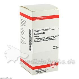 SPONGIA D12, 200 ST – PZN 2931725 из Германии