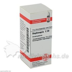 STAPHISAGRIA C30, 10 G – PZN 2931837 из Германии