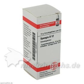 SPONGIA D12, 10 G – PZN 3081921 из Германии