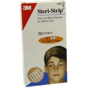 Steri Strip steril 1540 P 3X75mm, 12X5 ST – PZN 3328853 из Германии