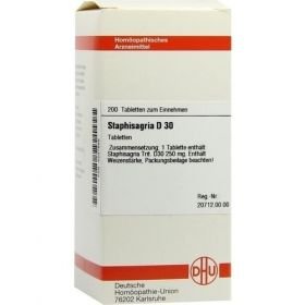 STAPHISAGRIA D30, 200 ST – PZN 4237868 из Германии
