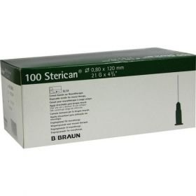 Sterican Knülen 21Gx4 4/5 0.8x120mm, 100 ST – PZN 4291448 из Германии
