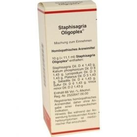 Staphisagria Oligoplex, 50 ML – PZN 4451544 из Германии