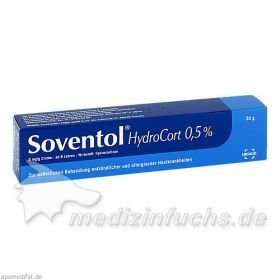 Soventol HydroCort 0.5% Creme, 30 G – PZN 4465138 из Германии