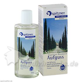 Spitzner Saunaaufguss Cypresse-Rosmarin Wellness, 190 ML – PZN 4478023 из Германии