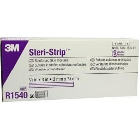 Steri Strip steril R 1540 3x75mm, 50X5 ST – PZN 4586066 из Германии