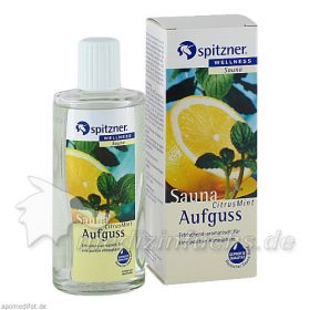 Spitzner Saunaaufguss CitrusMint Wellness, 190 ML – PZN 4967130 из Германии