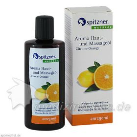Spitzner Haut- u. Massageöl Zitrone-Orange, 190 ML – PZN 5465123 из Германии