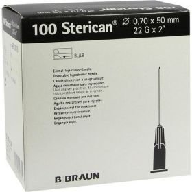 Sterican Kanüle 22Gx2 0.70x50, 100 ST – PZN 5466542 из Германии