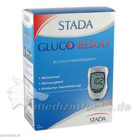 STADA GLUCO RESULT BLUTZUCKERMESSGERÄT MG/DL, 1 ST – PZN 5879356 из Германии