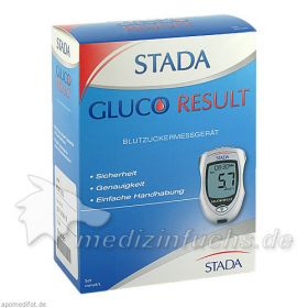 STADA GLUCO RESULT BLUTZUCKERMESSGERÄT MMOL/L, 1 ST – PZN 5879362 из Германии