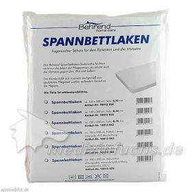 SPANNBETTLAKEN FROTTEE 100X200CM, 1 ST – PZN 6172038 из Германии