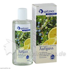 Spitzner Saunaaufguss Wacholder-Zitrone Wellness, 190 ML – PZN 6790150 из Германии