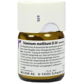 Stannum mellitum D20, 50 G – PZN 7080410 из Германии