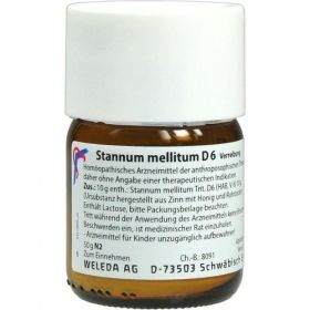 Stannum mellitum D6, 50 G – PZN 7080456 из Германии