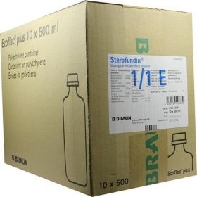 STEROFUNDIN ECOFLAC PLUS, 10X500 ML – PZN 8609189 из Германии