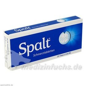 Spalt Schmerztabletten, 10 ST – PZN 8689828 из Германии