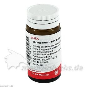 SPONGIA/AURUM/PULSATI COMP, 20 G – PZN 8787809 из Германии