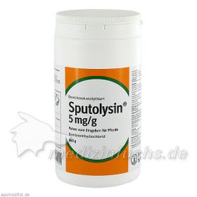 SPUTOLYSIN Pulver f.Pferde, 840 G – PZN 953125 из Германии