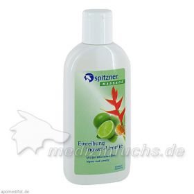 Spitzner Massage Einreibung Ingwer Limette, 200 ML – PZN 9723243 из Германии