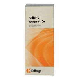 Synergon 156 Sulfur S Tropfen (20 ml) – PZN 619082 из Германии