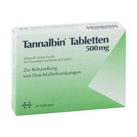 Tannalbin (20 stk) – PZN 1003940 из Германии