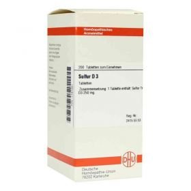 Sulfur D 3 Tabletten (200 stk) – PZN 1787261 из Германии