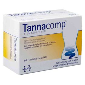 Tannacomp (50 stk) – PZN 1900349 из Германии