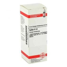 Sulfur D 12 Dilution (20 ml) – PZN 2106814 из Германии