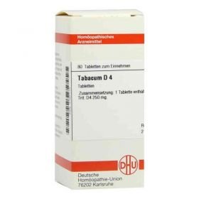 Tabacum D 4 Tabletten (80 stk) – PZN 2107110 из Германии