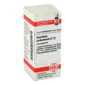 Strontium Carbonicum D 12 Globuli (10 g) – PZN 2123103 из Германии