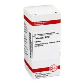 Tabacum D 12 Tabletten (80 stk) – PZN 2636618 из Германии