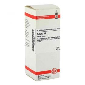 Sulfur D 12 Dilution (50 ml) – PZN 2803660 из Германии