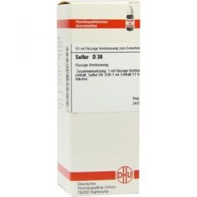 Sulfur D 30 Dilution (50 ml) – PZN 2803677 из Германии