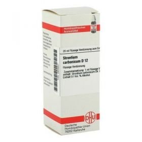Strontium Carbonicum D 12 Dilution (20 ml) – PZN 2806807 из Германии