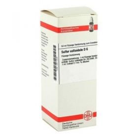 Sulfur Colloidale D 6 Dilution (50 ml) – PZN 2811228 из Германии