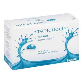 Tacholiquin 1% Lösung Monodose (10X5 ml) – PZN 3157771 из Германии