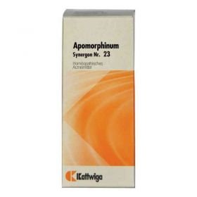 Synergon 23 Apomorphinum N Tropfen (50 ml) – PZN 3574724 из Германии