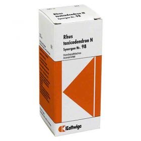 Synergon 98 Rhus tox. N Tropfen (50 ml) – PZN 3575132 из Германии