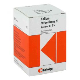 Synergon 65 Kalium carb. N Tabletten (200 stk) – PZN 3633734 из Германии