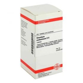 Strontium Carbonicum D 6 Tabletten (200 stk) – PZN 4238454 из Германии