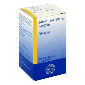 Symphytum Komplex Hanosan Tabletten (100 stk) – PZN 4430967 из Германии